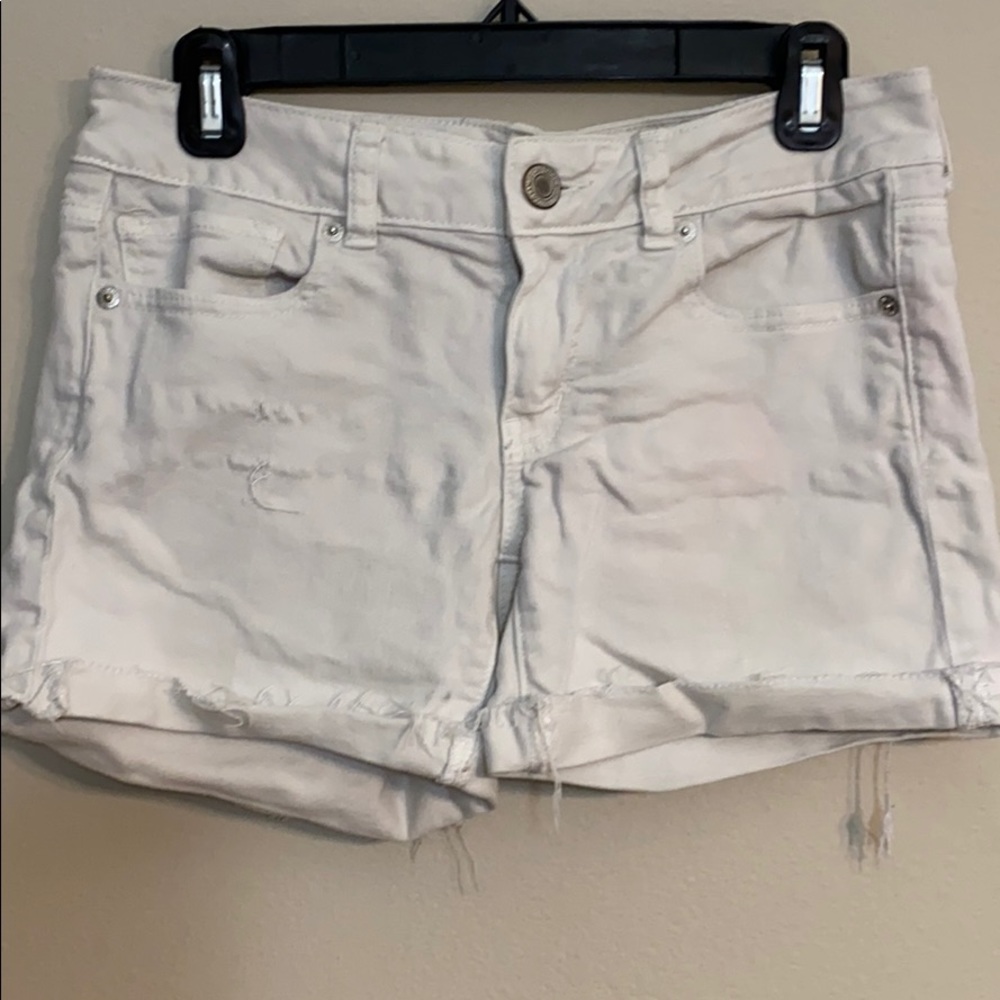 White Shorts